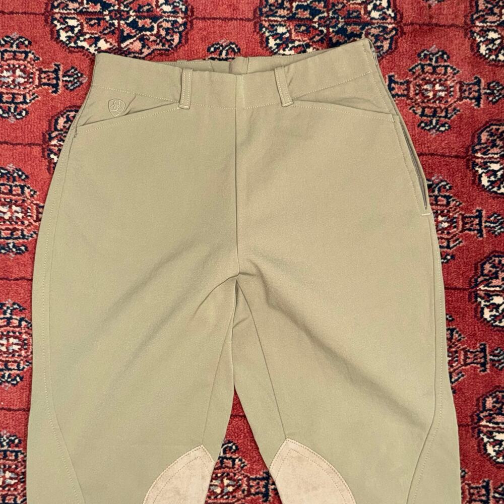 Ariat Pro Series‎ 24R Tan Equestrian Riding Pants in PRISTINE CONDITION - Picture 3 of 9